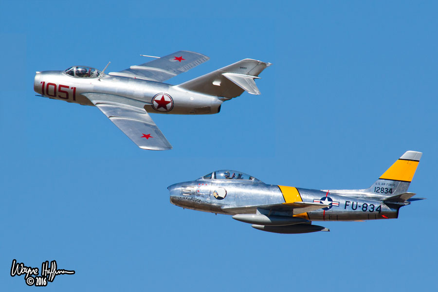 Mig and F-86